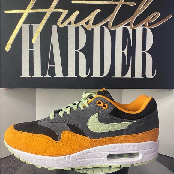 Nike Other - Nike Air Max 1 PRM Anthracite/Honeydew Black